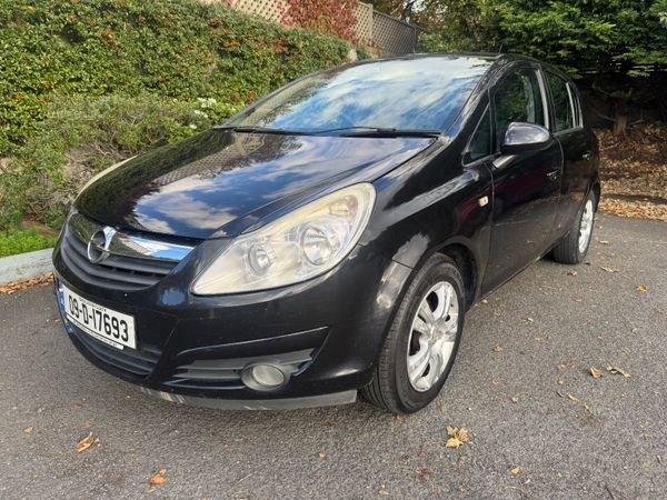 Opel Corsa Hatchback, Petrol, 2009, Black