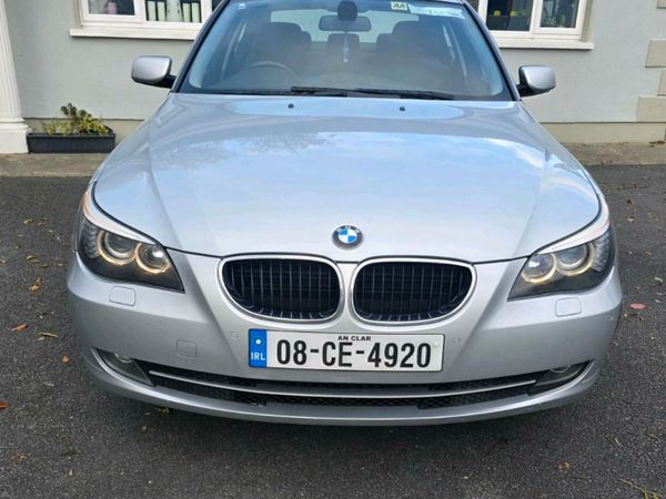 BMW 5-Series Saloon, Diesel, 2008, Silver