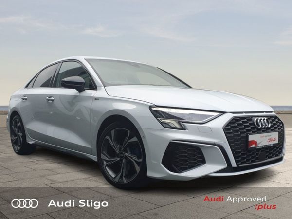 Audi A3 Saloon, Petrol, 2022, White
