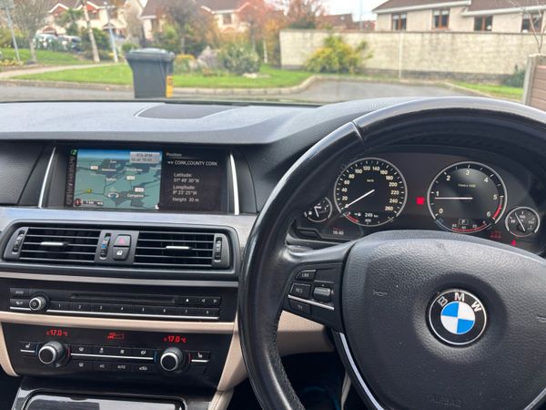 BMW 5-Series Saloon, Diesel, 2015, Grey