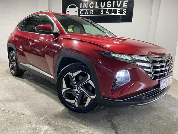 Hyundai Tucson SUV, Petrol Hybrid, 2022, Red