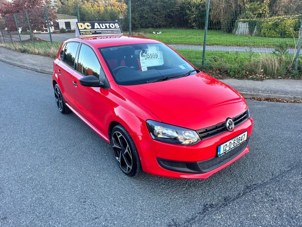 Volkswagen Polo Hatchback, Petrol, 2012, Red