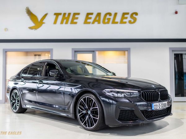 BMW 5-Series Saloon, Diesel, 2022, Black