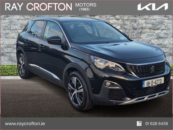 Peugeot 3008 MPV, Petrol, 2018, Black