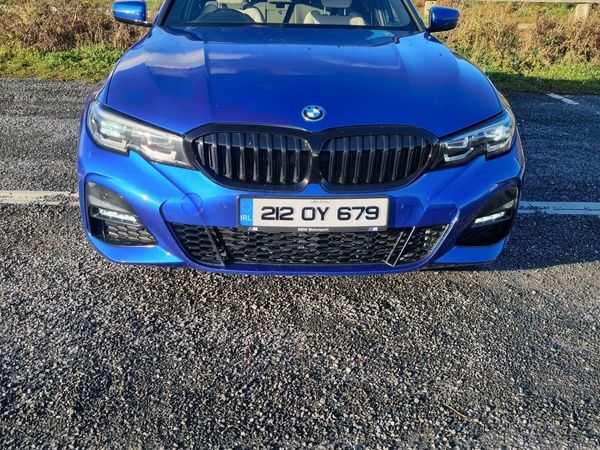 BMW 3-Series Saloon, Petrol Plug-in Hybrid, 2021, Blue