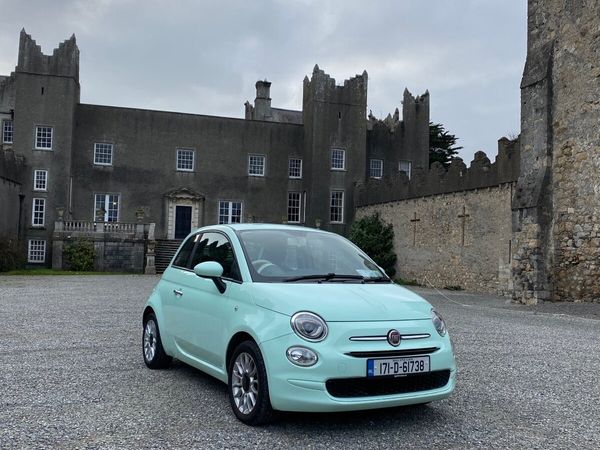 Fiat 500 Hatchback, Petrol, 2017, Green