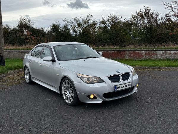 BMW 5-Series Saloon, Diesel, 2009, Silver