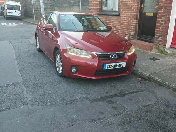 Lexus CT Hatchback, Petrol Hybrid, 2013, Red