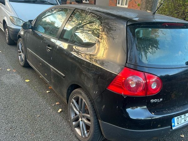 Volkswagen Golf Hatchback, Petrol, 2007, Black
