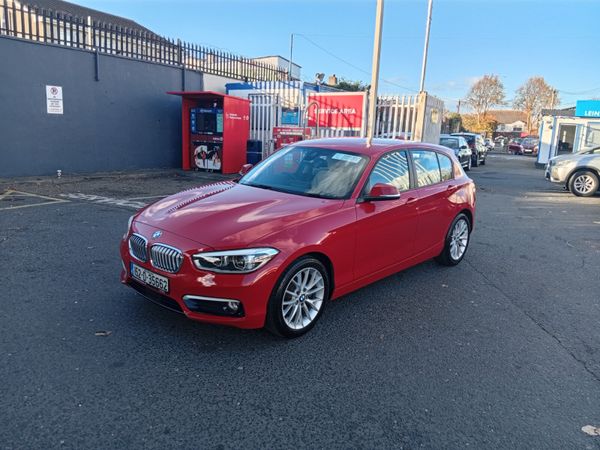 BMW 1-Series Hatchback, Petrol, 2015, Red