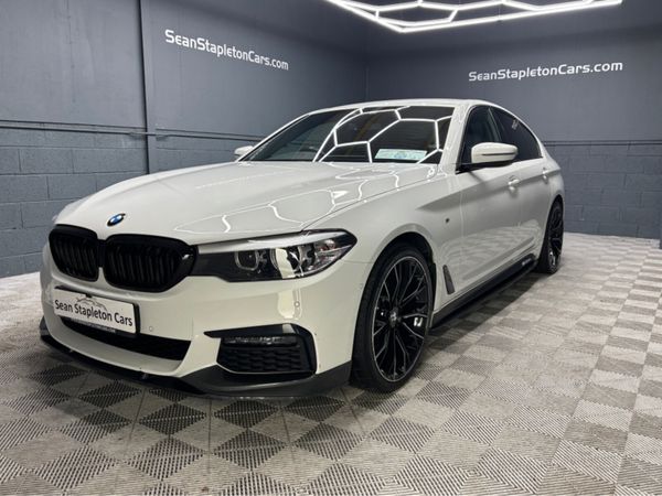 BMW 5-Series Saloon, Diesel, 2020, White