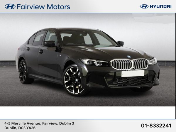 BMW 3-Series Saloon, Petrol Plug-in Hybrid, 2025, Black
