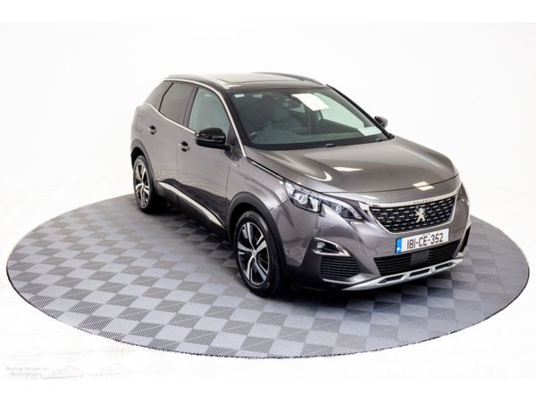 Peugeot 3008 SUV, Petrol, 2018, Grey