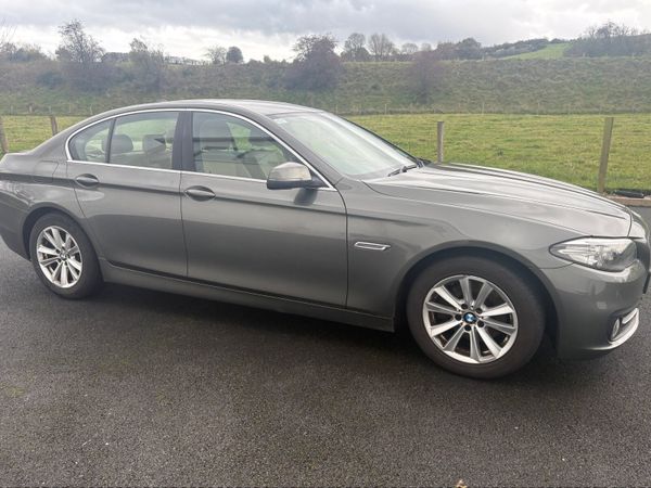 BMW 5-Series Saloon, Diesel, 2014, Grey