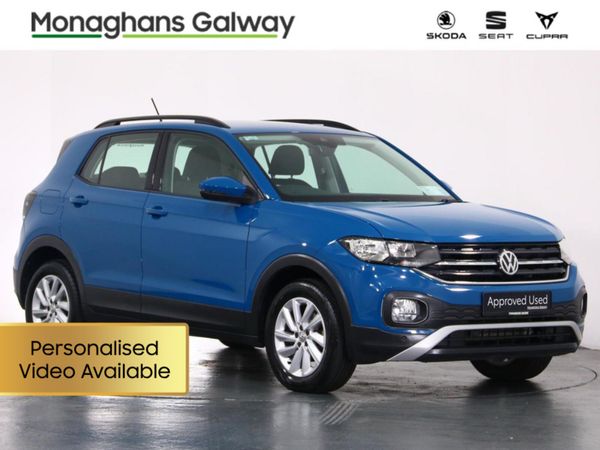 Volkswagen T-Cross Estate, Petrol, 2020, Blue