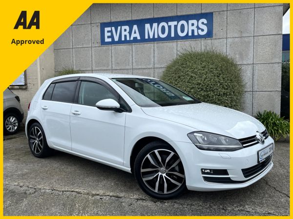Volkswagen Golf Hatchback, Petrol, 2014, White