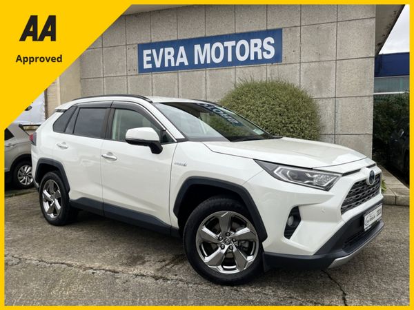 Toyota RAV4 SUV, Petrol Hybrid, 2020, White
