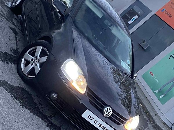 Volkswagen Golf Hatchback, Diesel, 2007, Black