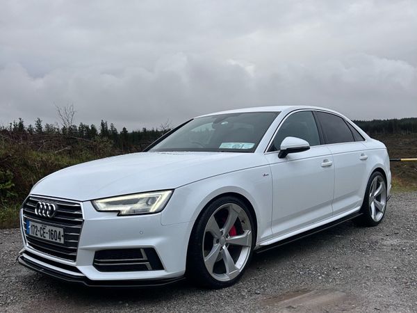 Audi A4 Saloon, Diesel, 2017, White