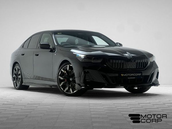 BMW 5-Series Saloon, Petrol Plug-in Hybrid, 2025, Black