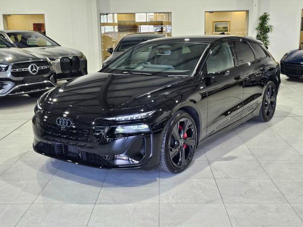 Audi A6 Estate, Electric, 2025, Black