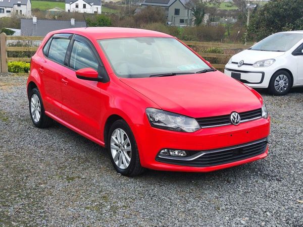 Volkswagen Polo Hatchback, Petrol, 2017, Red