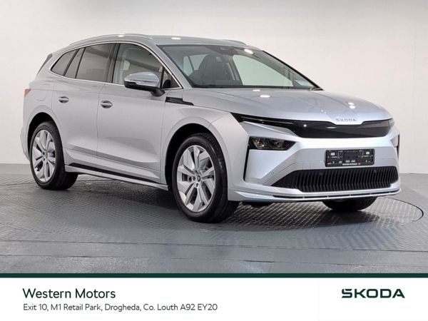 Skoda Enyaq SUV, Electric, 2025, Silver