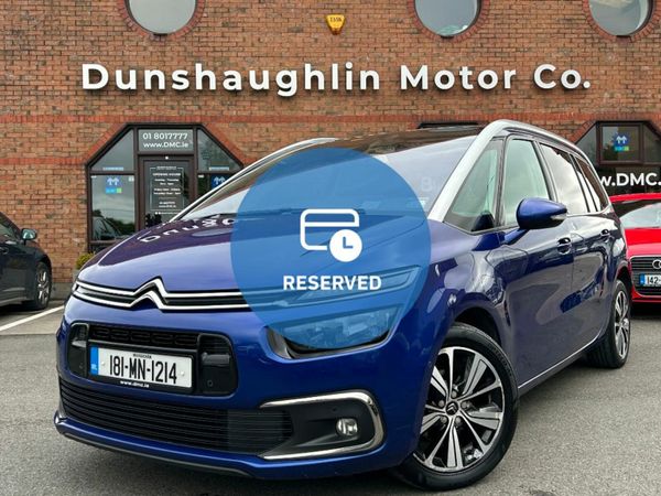 Citroen Grand C4 Picasso MPV, Diesel, 2018, Blue