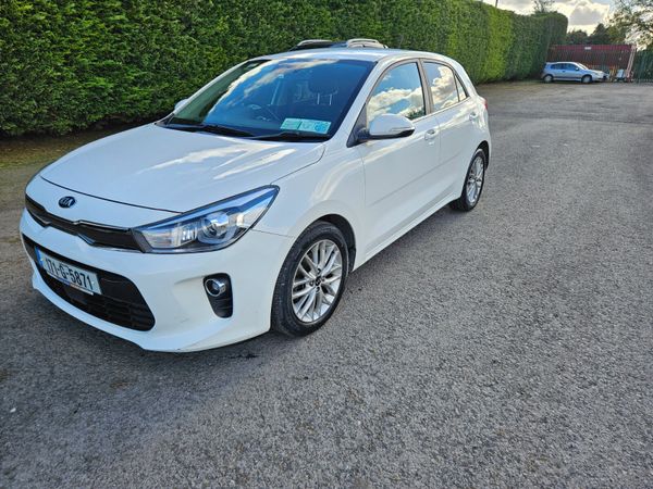Kia Rio Hatchback, Petrol, 2017, White