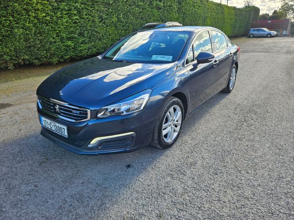Peugeot 508 Saloon, Diesel, 2017, Blue