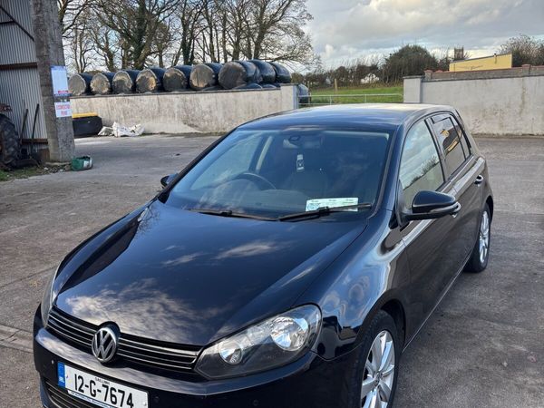 Volkswagen Golf Hatchback, Diesel, 2012, Black