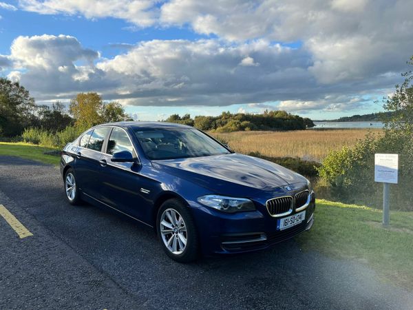 BMW 5-Series Saloon, Diesel, 2016, Blue