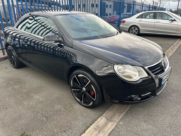 Volkswagen Eos Convertible, Petrol, 2007, Black
