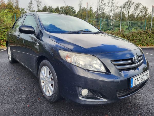 Toyota Corolla Saloon, Petrol, 2007, Black