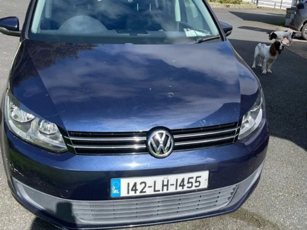 Volkswagen Touran MPV, Diesel, 2014, Blue