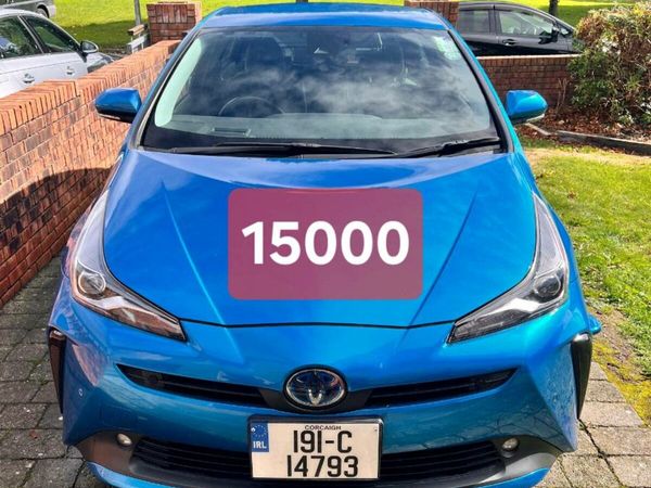 Toyota Prius Hatchback, Petrol Hybrid, 2019, Blue