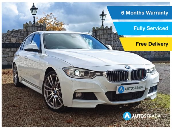 BMW 3-Series Saloon, Diesel, 2014, White