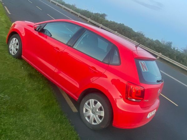 Volkswagen Polo Hatchback, Petrol, 2010, Red
