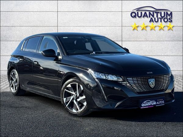 Peugeot 308 Hatchback, Petrol, 2022, Black