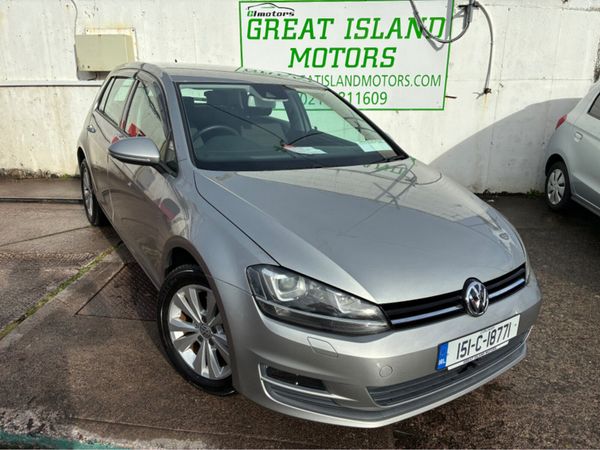 Volkswagen Golf Hatchback, Petrol, 2015, Silver