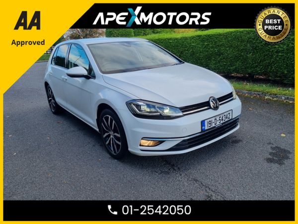 Volkswagen Golf Hatchback, Petrol, 2019, White