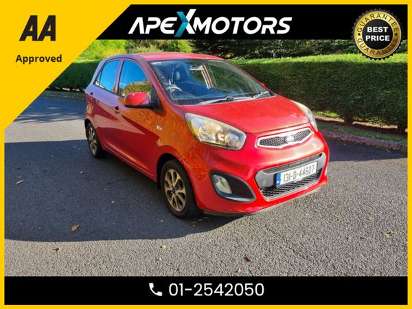 Kia Picanto Hatchback, Petrol, 2013, Red