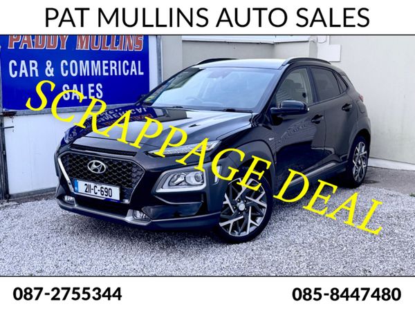 Hyundai KONA MPV, Petrol Hybrid, 2021, Black