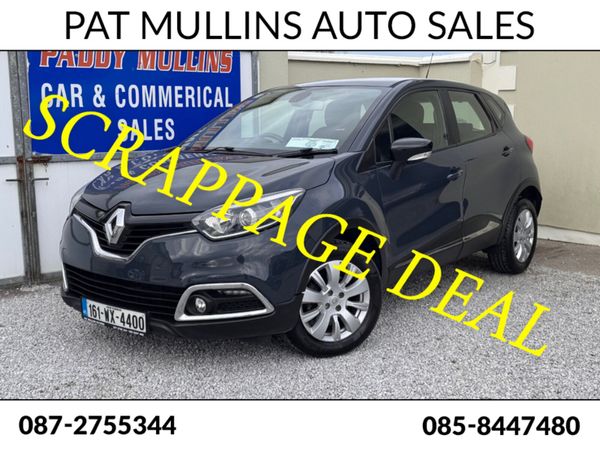 Renault Captur Hatchback, Diesel, 2016, Blue