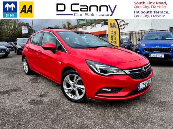 Opel Astra Hatchback, Petrol, 2017, Red