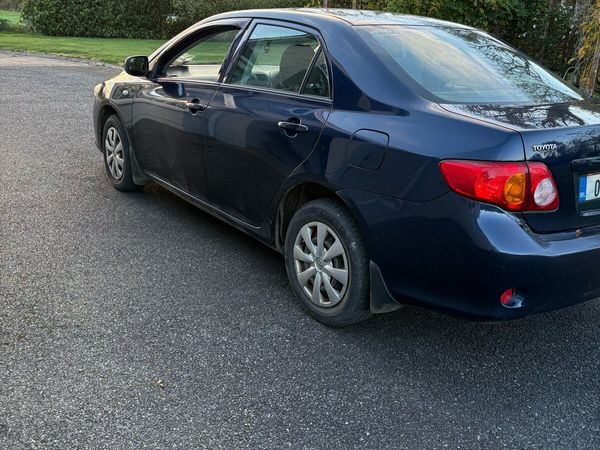 Toyota Corolla Saloon, Petrol, 2008, Blue