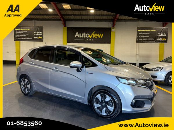 Honda Jazz Hatchback, Petrol Hybrid, 2019, Silver