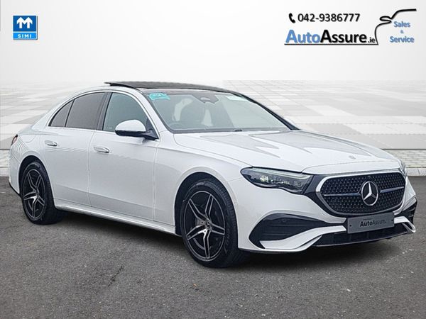 Mercedes-Benz E-Class Saloon, Petrol Hybrid, 2025, White