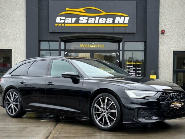 Audi A6 Estate, Diesel Hybrid, 2024, Black