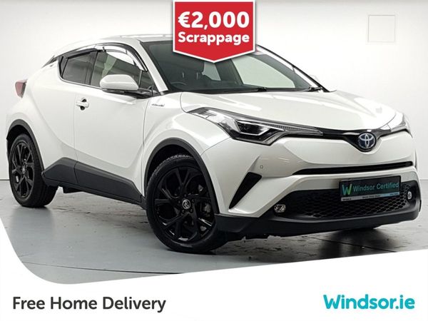 Toyota C-HR Hatchback, Petrol Hybrid, 2019, White